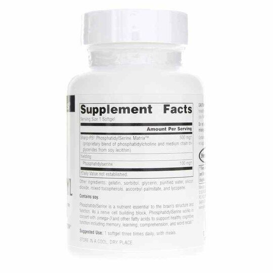Phosphatidyl Serine Matrix 500 Mg, SNN